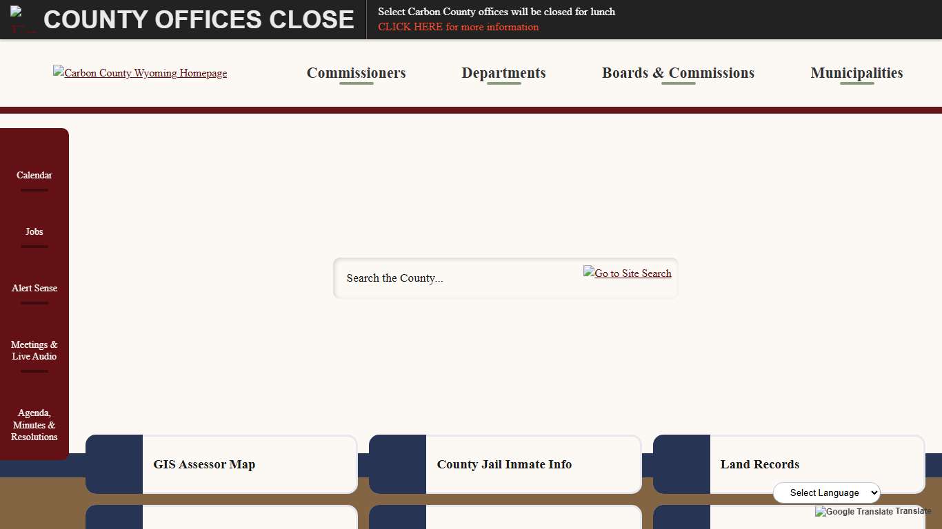Carbon County, WY - Official Website Official Website
