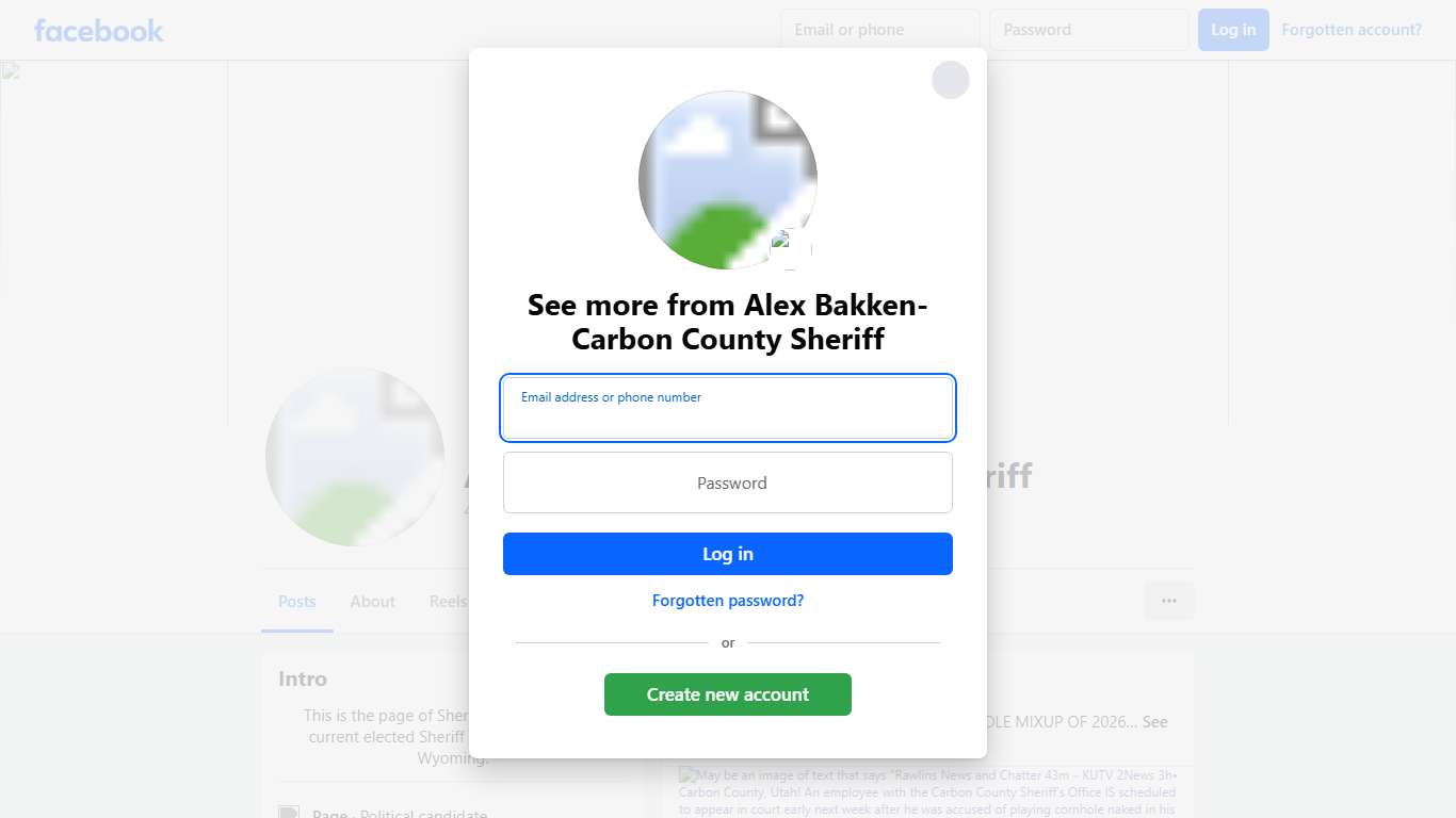 Alex Bakken-Carbon County Sheriff Facebook